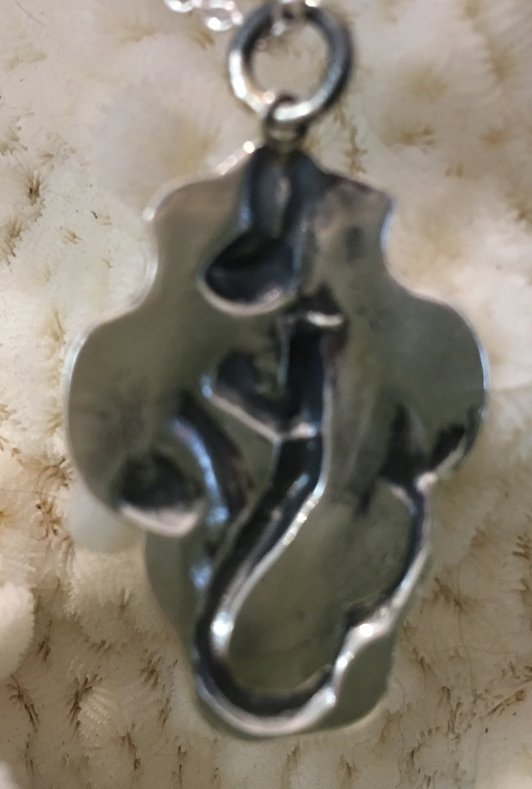 Rare arielle Sterling Silver Art Nouveau Mermaid Pendant/fob - Etsy