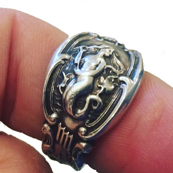 Mermaid spoon hotsell ring