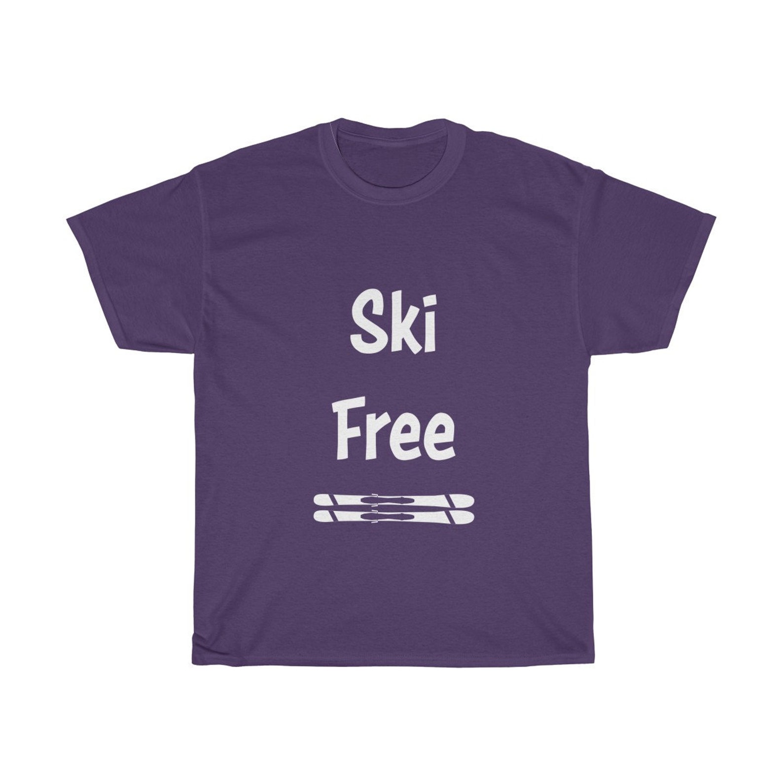 Ski Free Shirt // Ski TShirt // Downhill Skiing Tee // Ski Lift Shirt