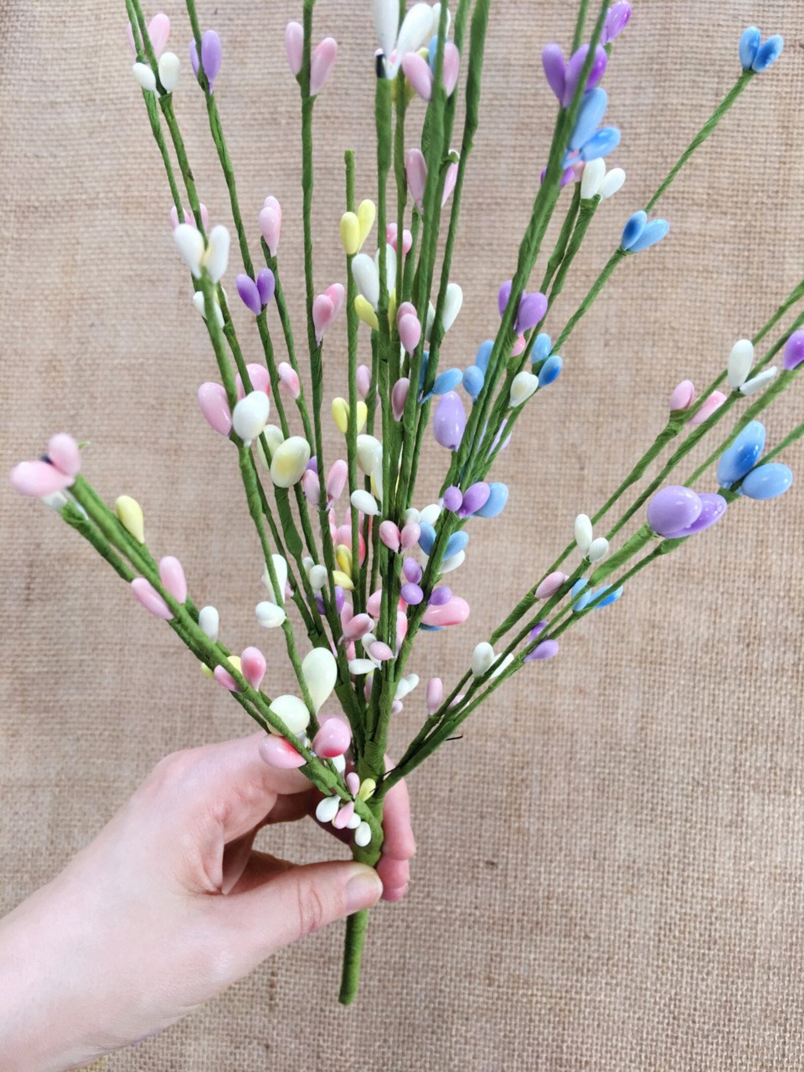 Easter pip berry pick easter picks and sprays easter picks Etsy