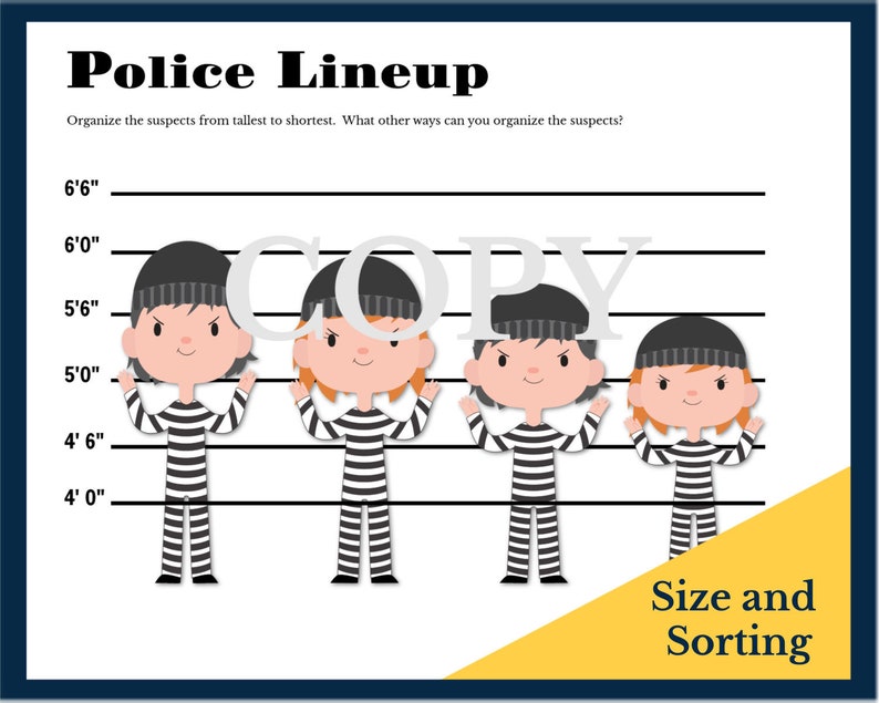 Cops and Robbers Quiet Book, Educational Busy Book, Learning Activities and Games, Printable Downloadable Instant Homeschool Pack image 8