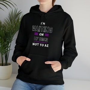 Unisex Heavy Blend, Bluza z kapturem, boaz man, sarkastyczna bluza z kapturem, pojedyncza bluza z kapturem, zabawna bluza z kapturem, sarkastyczna bluza z kapturem, pojedyncza damska bluza z kapturem