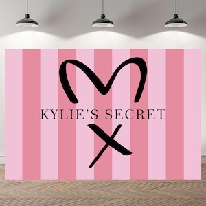 BACHELORETTE Backdrop Party Backdrop Sweet Sixteen Slumber Photography Custom Birthday Background Vinyl Photo Banner