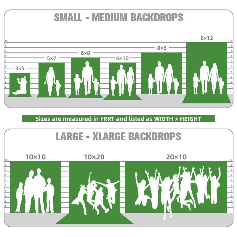 Custom Backdrop – Choose vinyl or polyester, personalized design.