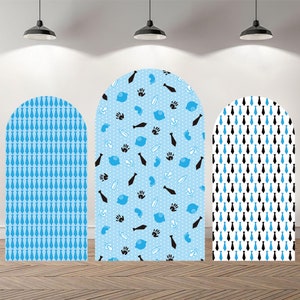 Custom Double-Sided Arch Cover Photo Backdrop Personalized Boss Theme Baby Shower Photography Background  Custom Birthday Party Background