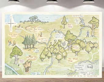 100 Acer Wood Backdrop Hundred Acre Wood Winnie Bear Backdrop Baby Shower Photography Custom Background Vinyl Photo Studio Banner