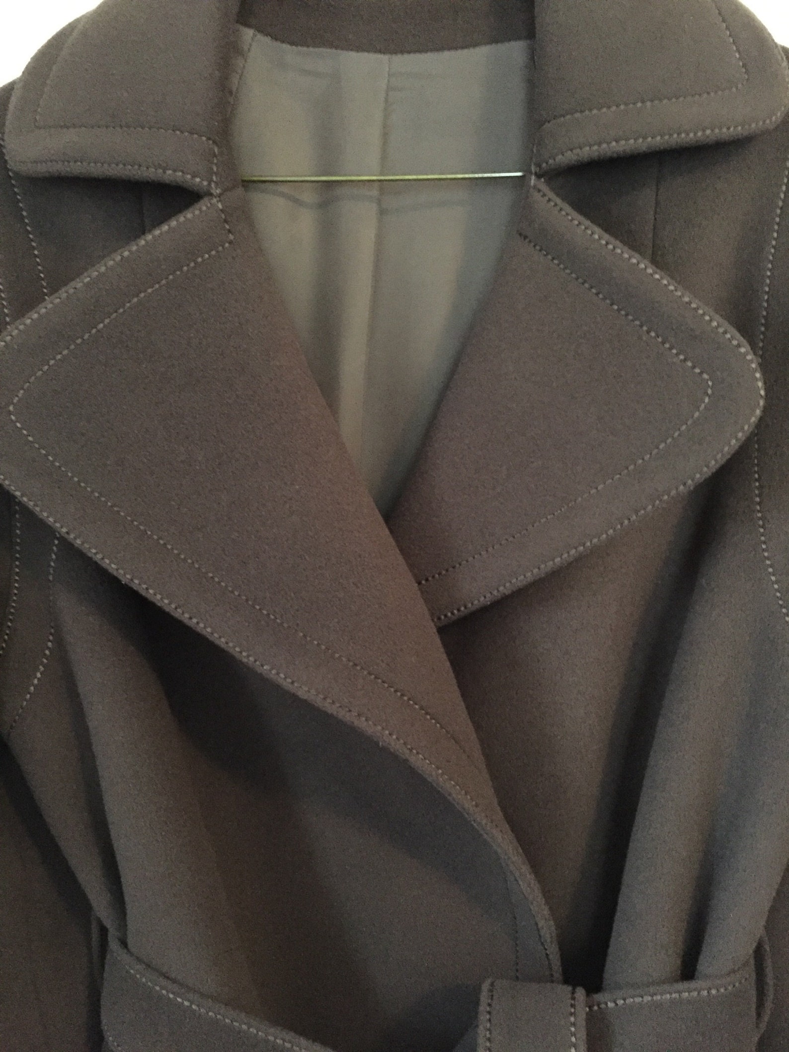 Jobis Brown Wool Coat Mid Length womens US 10 Sz 40 German | Etsy