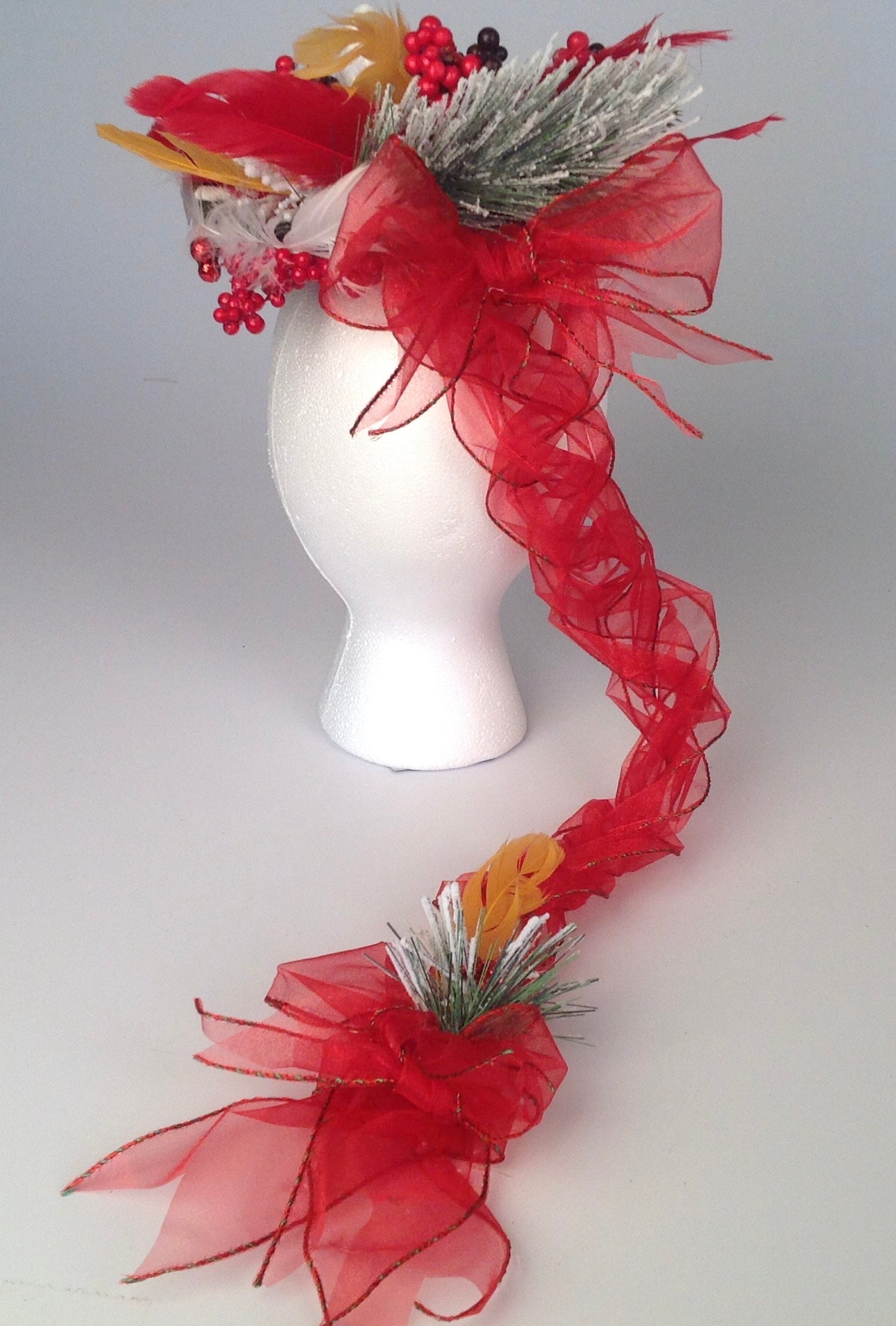 red hats and fascinators