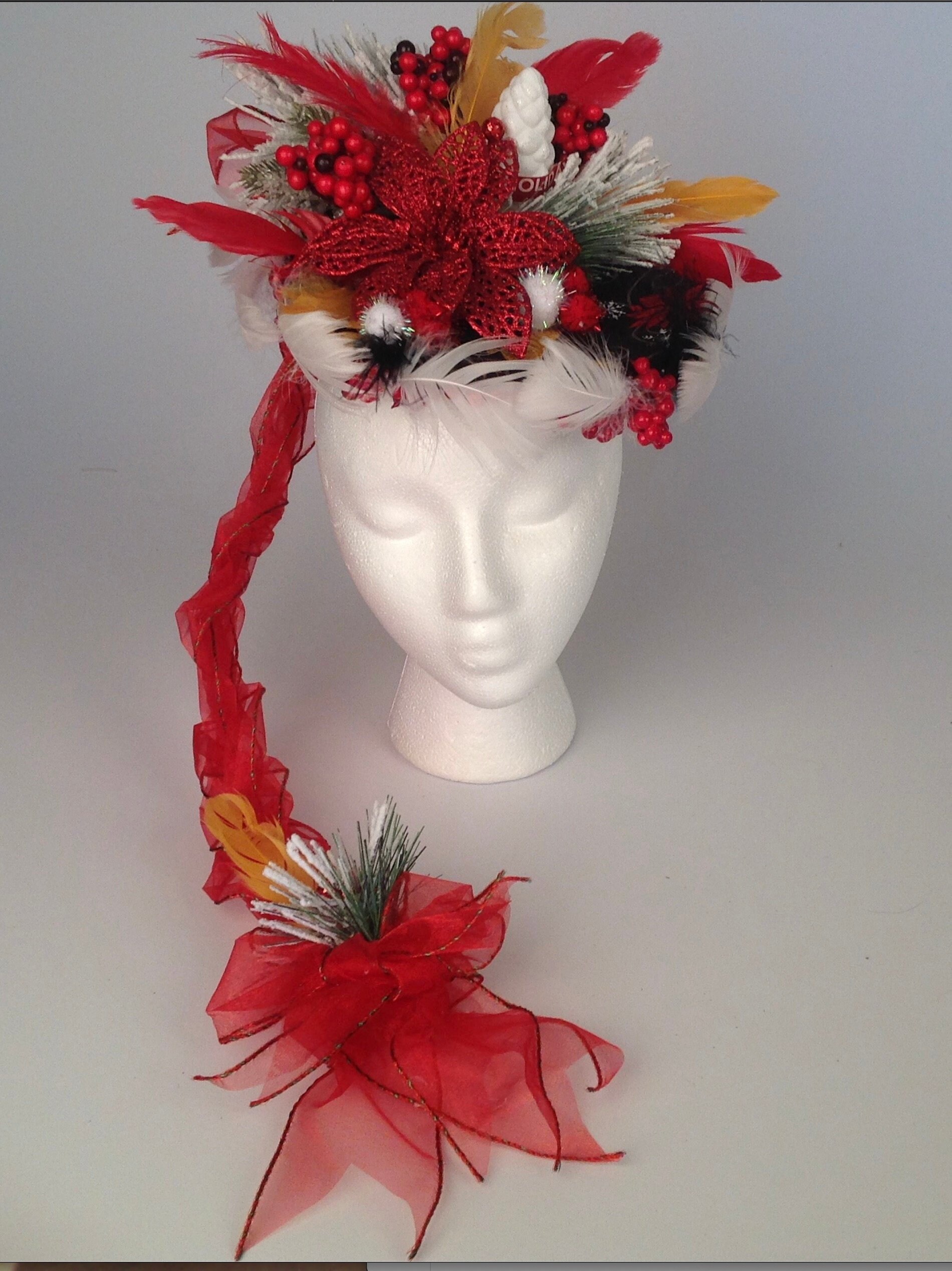 red hats and fascinators