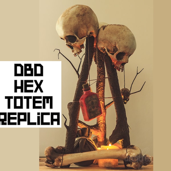 Hex Totem Replik Skulptur