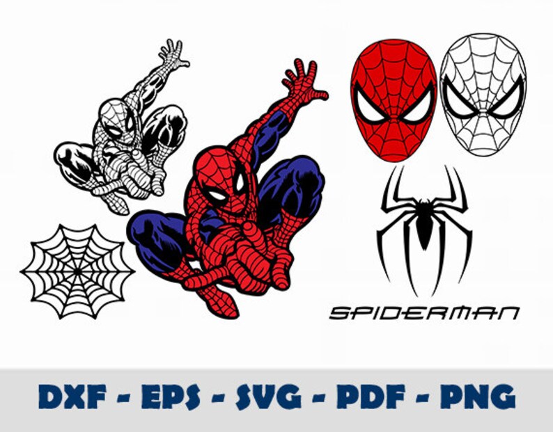 Download Gambar Spiderman Gambar Spiderman Vector SVG, PNG, EPS, DXF File