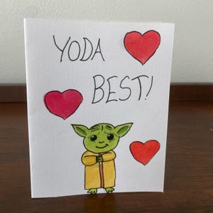 Handgemalt von einem 13-jährigen Mädchen. Die perfekte Karte für jeden Anlass!