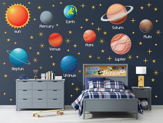 Wall Sticker Moon Magic: Dreamy Decor for Night Time Bliss