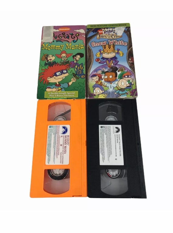 VHS Rugrats Tales From the Crib Snow White and Mommy Mania VHS