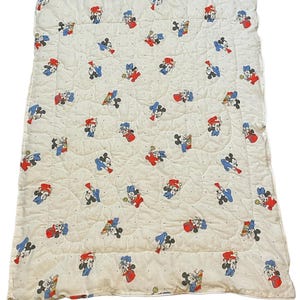 Housse de protection zippée pour bébé Mickey Mouse vintage Disney image 1