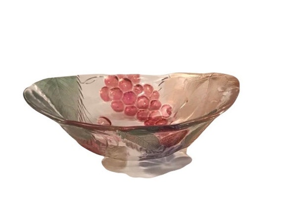 SOGA クリスタル ボウル 高さ26cm Vintage Soga Glass 