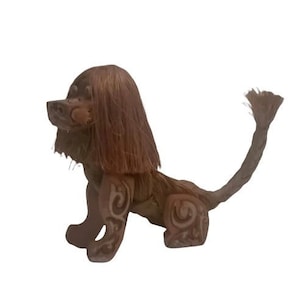 Vintage 1940s Tawain Republic of China Foo Dog Lion Souvenir