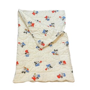 Housse de protection zippée pour bébé Mickey Mouse vintage Disney image 3