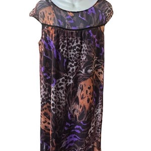 cache purple dress Cache Sleeveless Purple Dress