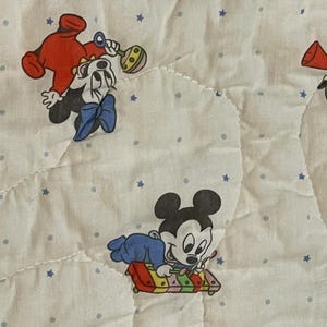 Housse de protection zippée pour bébé Mickey Mouse vintage Disney image 5