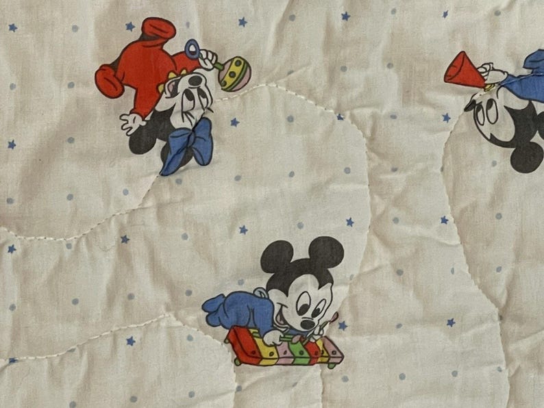 Housse de protection zippée pour bébé Mickey Mouse vintage Disney image 5