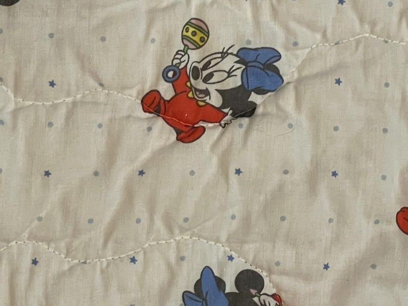 Housse de protection zippée pour bébé Mickey Mouse vintage Disney image 4