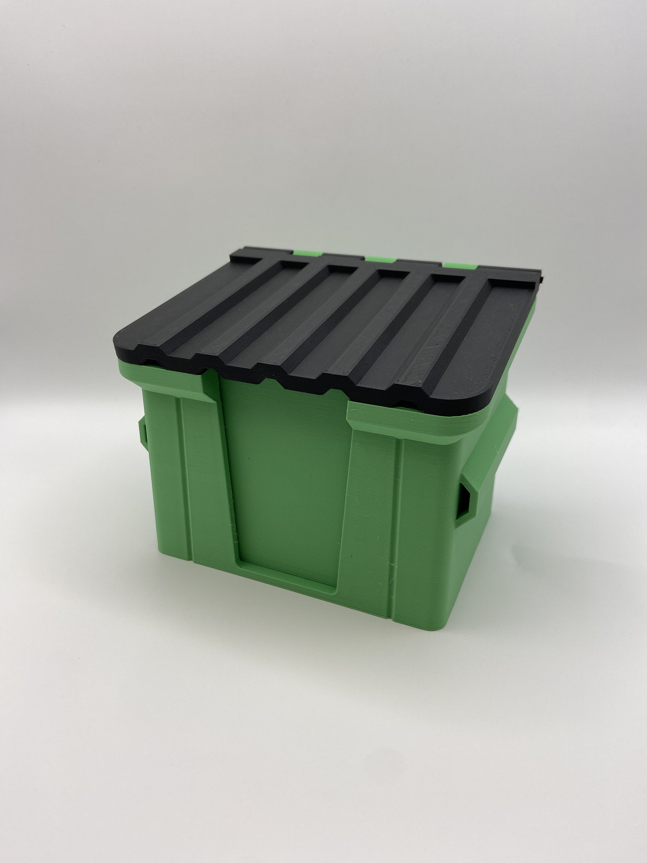 The DUMPSTER Box and Trays - Magic the Gathering EDH Commander 3D Printed Magnetic Deck Box and Tray