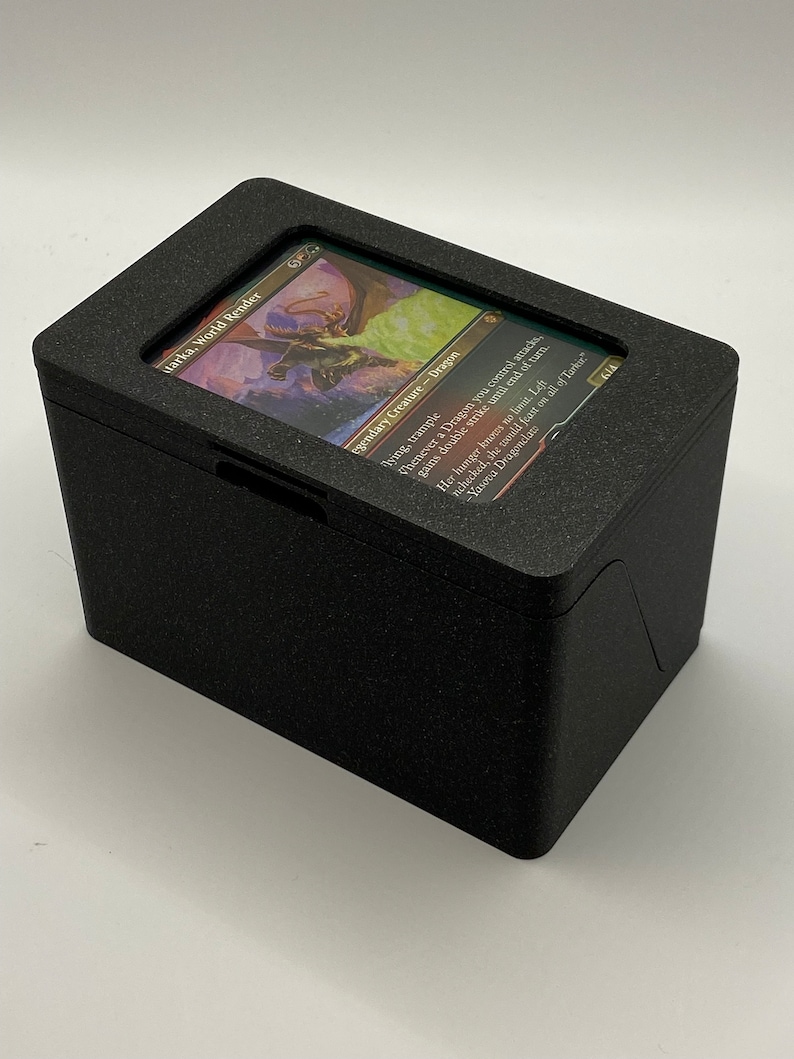 STL 3D Print File For the Clean EDH Box and Trays Magic the Etsy