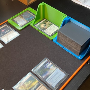 The OG EDH Box and Trays - Magic the Gathering EDH Commander 3D Printed Magnetic Deck Box and Tray