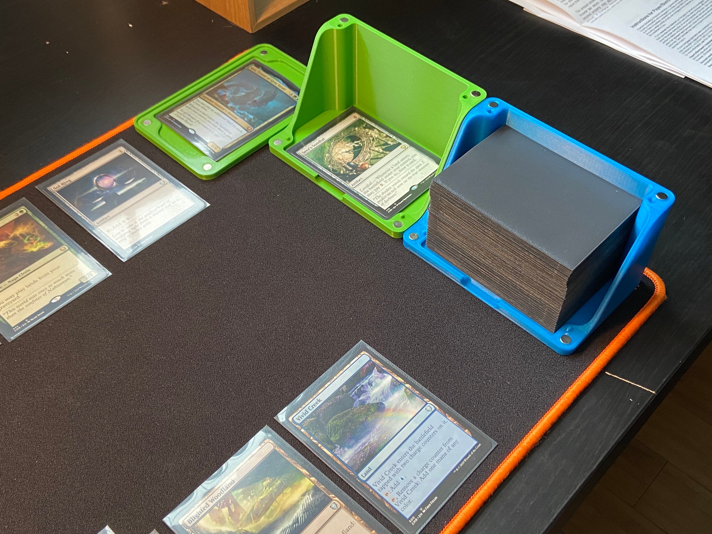 The OG EDH Box and Trays - Magic the Gathering EDH Commander 3D
