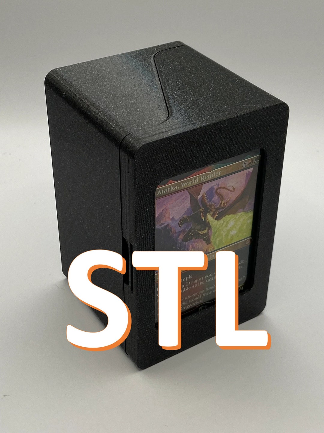 STL 3D Print File For the Clean EDH Box and Trays Magic the Gathering