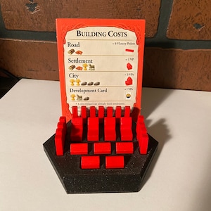 Settlers of Catan Board Game Piece Tray Set