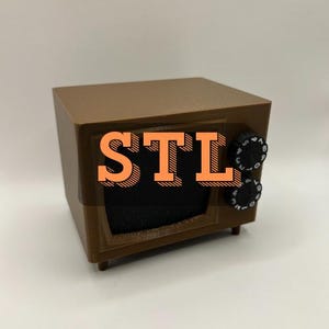 STL 3D Druck Datei für: Retro TV Deck Box - Duskmourn Card Box, Magic the Gathering, Kommandant, EDH, Pokémon