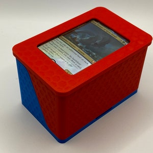 The OG EDH Box and Trays Hex - Magic the Gathering EDH Commander Cards 3D Printed Magnetic Deck Box and Tray