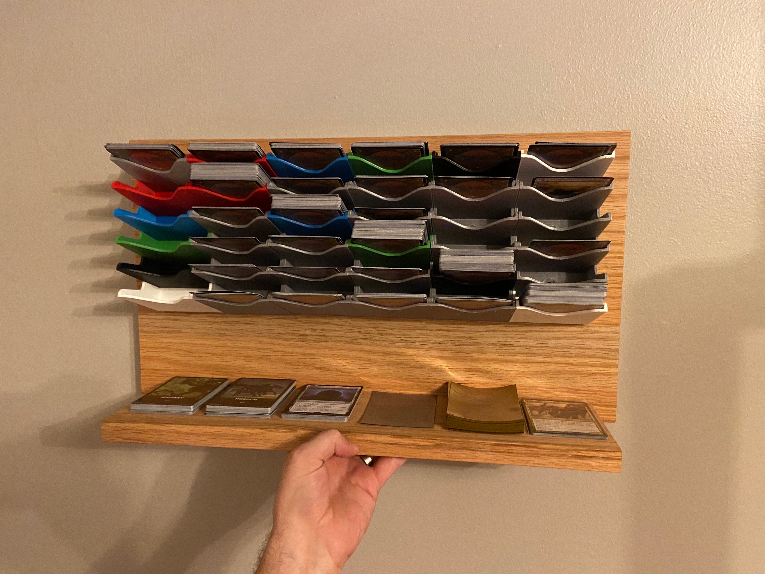 Magic the Gathering Card Sorting and Storage Trays 