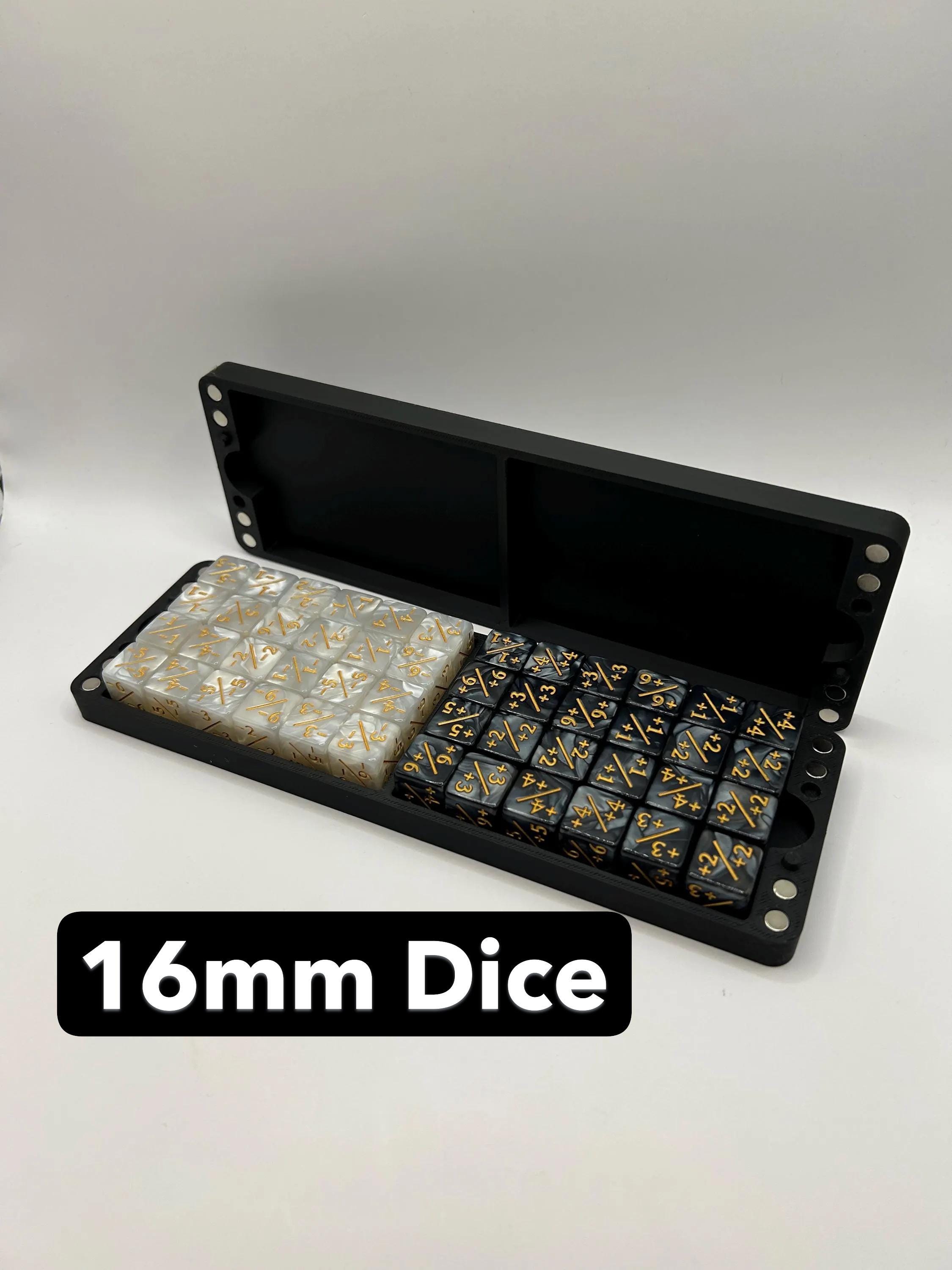 Ibasenice – Lot De 4 Boîtes Métal Pour Dés Avec Couvercle – Plateau Mousse Inclus