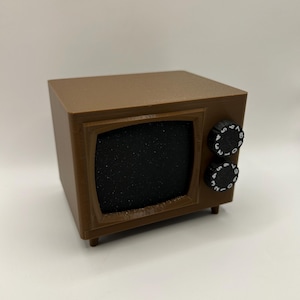 Retro TV Deck Box - Duskmourn Card Box para MTG, Magic the Gathering, Commander, EDH, Pokémon, Yu-Gi-Oh ou qualquer outro jogo de cartas colecionáveis