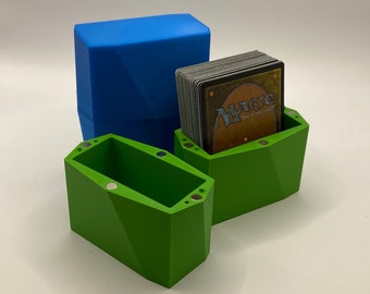 The Crystal Box STD- Magic the Gathering Standard Format Cards 3D Printed Magnetic Deck Box