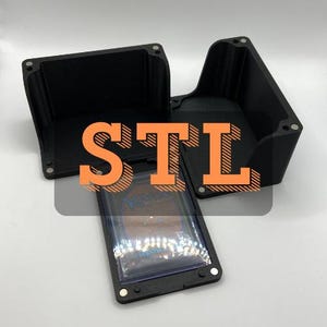 Archivo de impresión 3D STL para: Caja y bandejas EDH limpias de carga superior MEJORADA - Magic the Gathering edh Commander - Pokémon - Yu-gi-oh