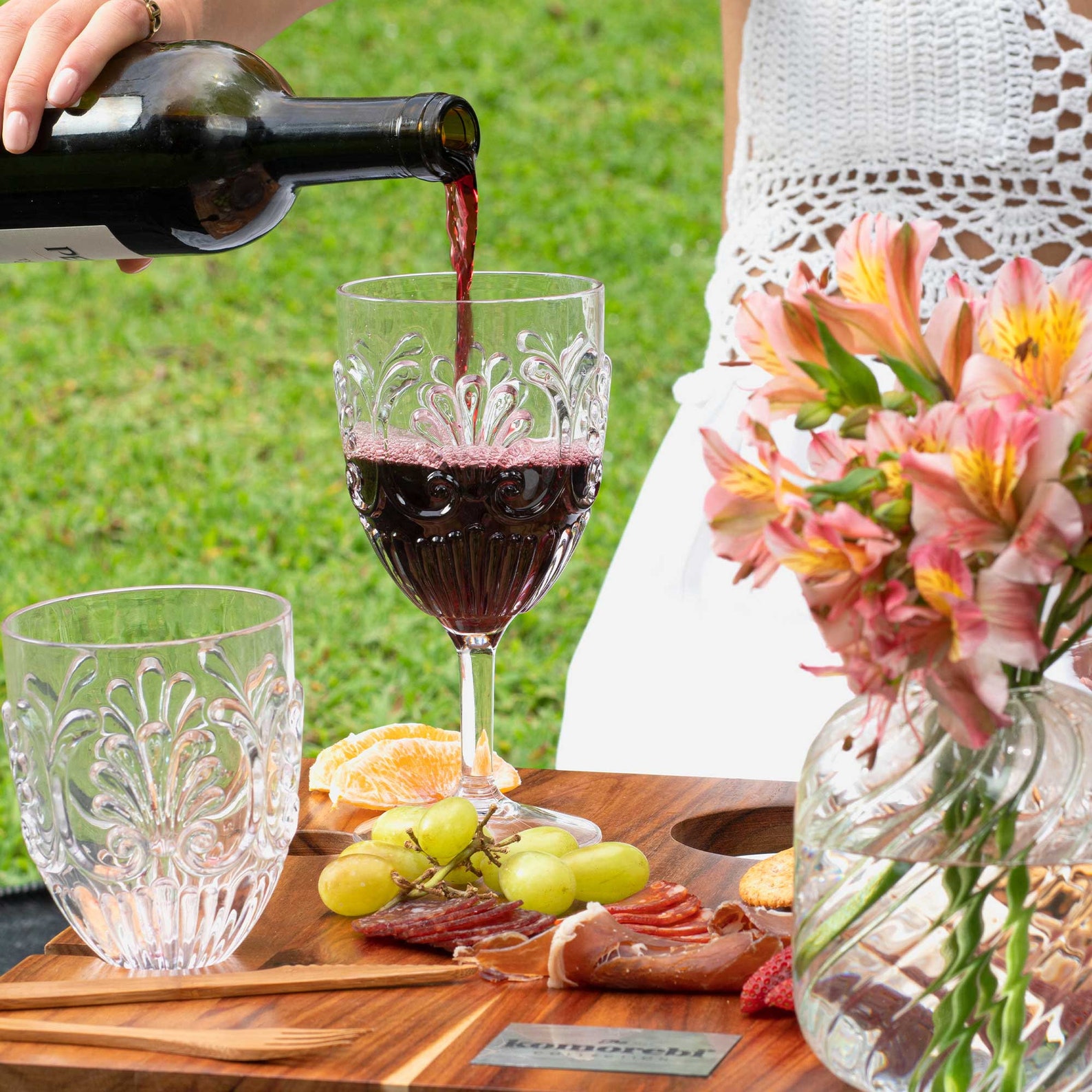 KomorebiCollection Shatterproof Acrylic Wine Glasses