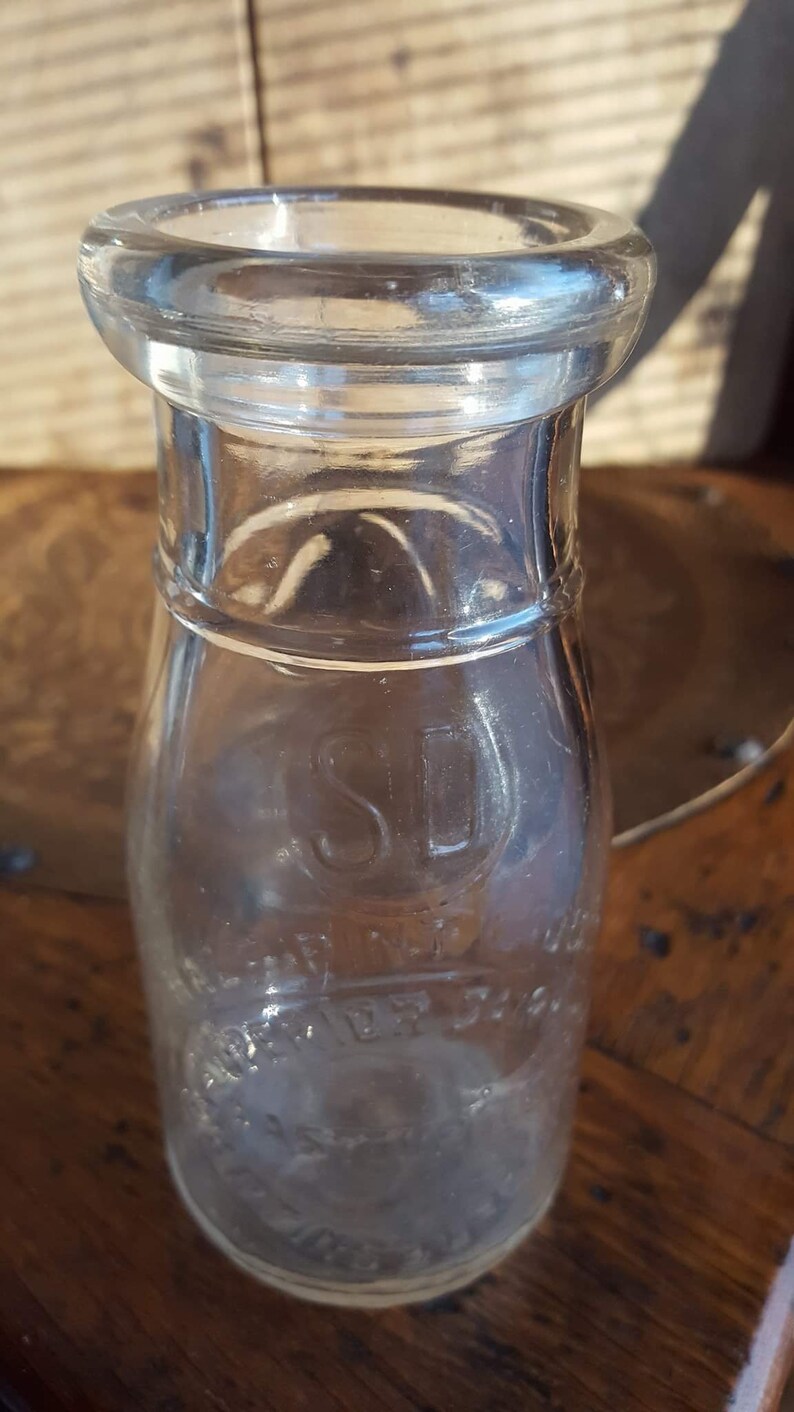 Vintage SD Superior Dairy Inc Martinsburg W VA Half Pint Etsy