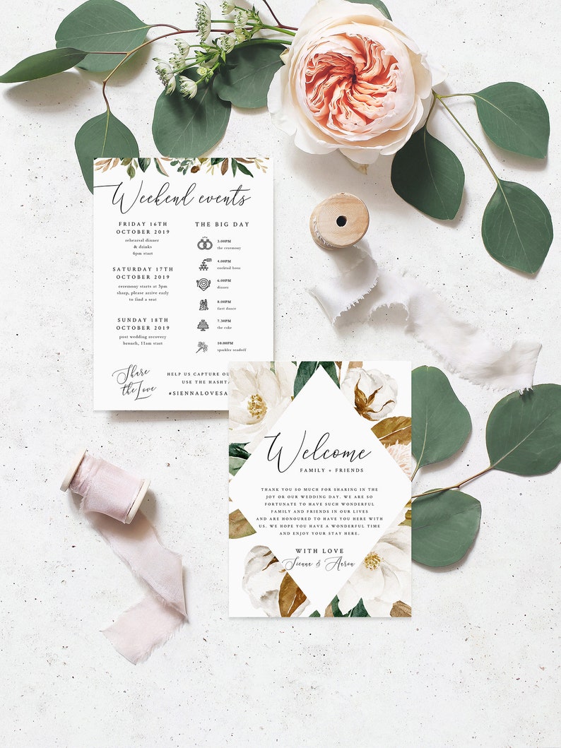 Download Wedding Timeline Instant Download Welcome Bag Note Leaves Editable Itinerary Template Order Of Events Wedding Day Schedule Greeting Cards Paper Party Supplies Puhlsphotography Com