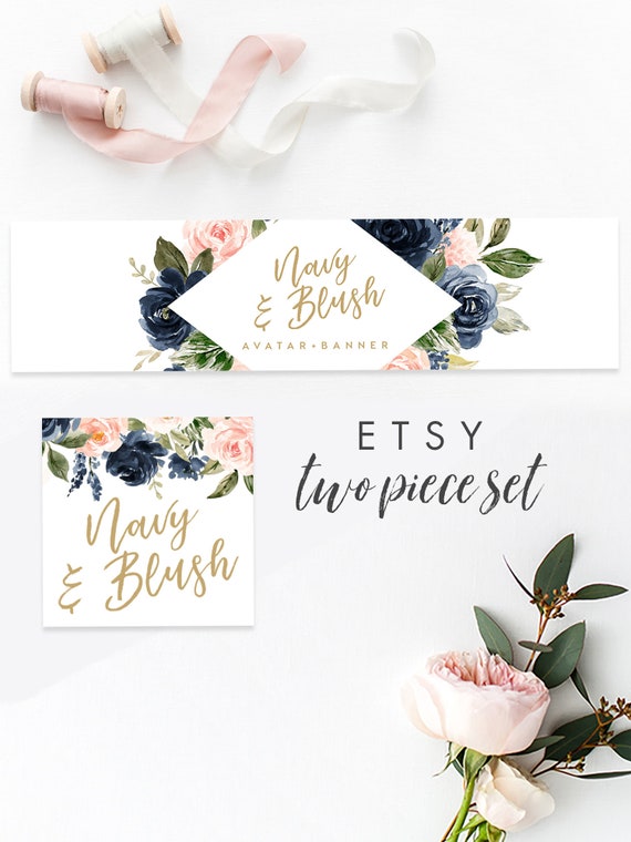 Branding Set Premade Etsy Set Etsy Shop Branding Forrest Etsy Banner /& Avatar Template INSTANT DOWNLOAD Templett Leaves Editable Banner