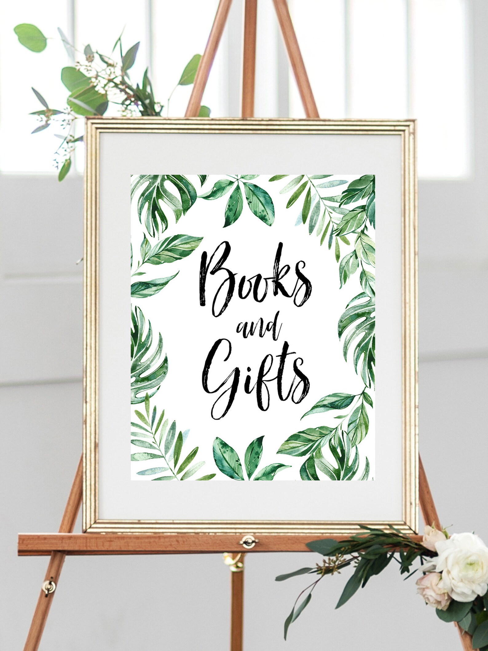 Baby Shower Books & Gifts Sign INSTANT DOWNLOAD Printable Etsy