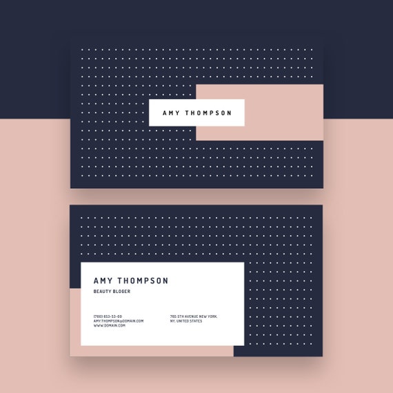 business card visiting card template psd design download printables creative fashion visit minimalist visit cards template