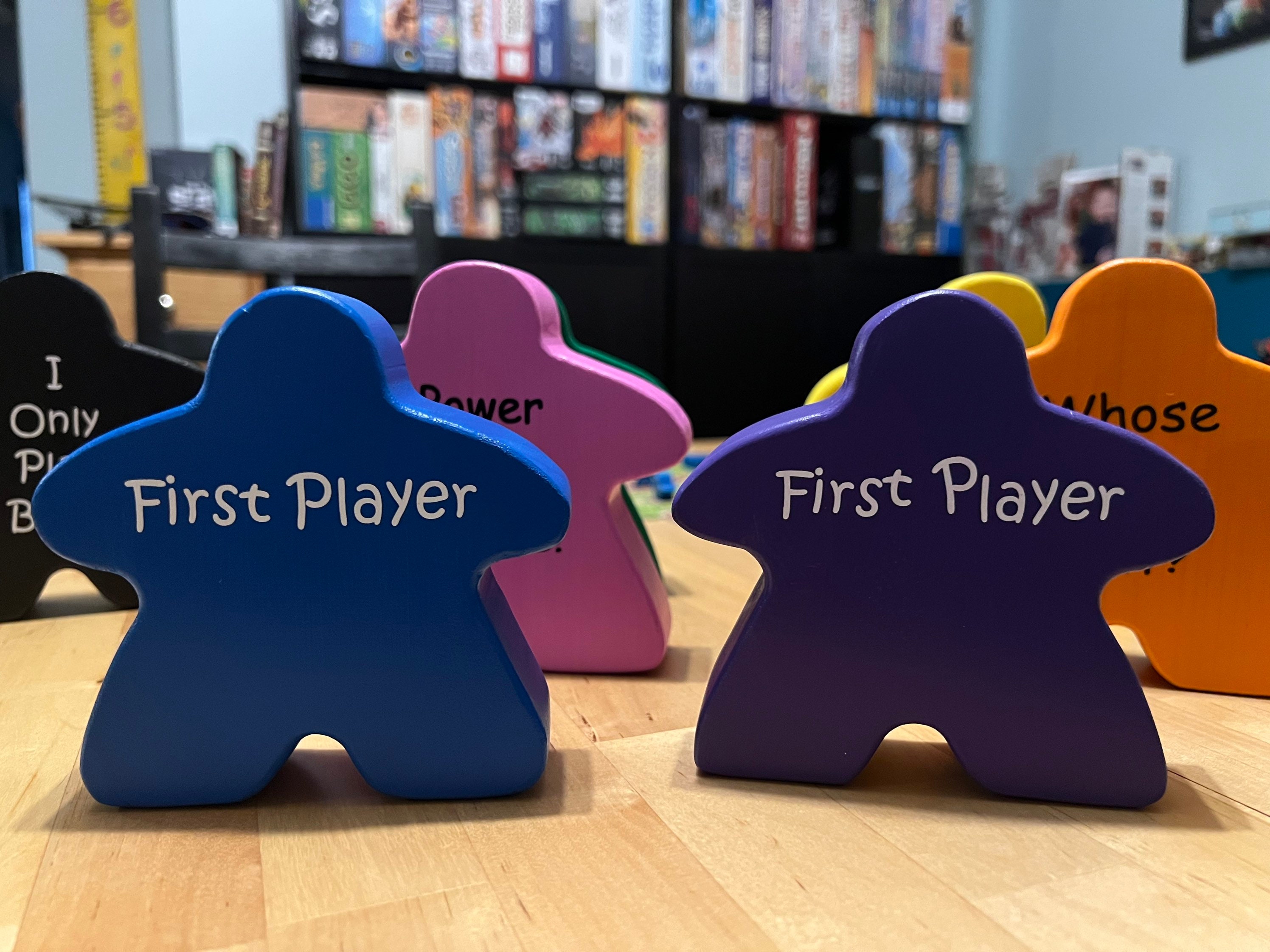 Giant Wooden Meeple for Board Game Lovers Ready to Paint 