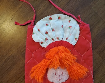 Vintage Erdbeere Shortcake Geldbörse