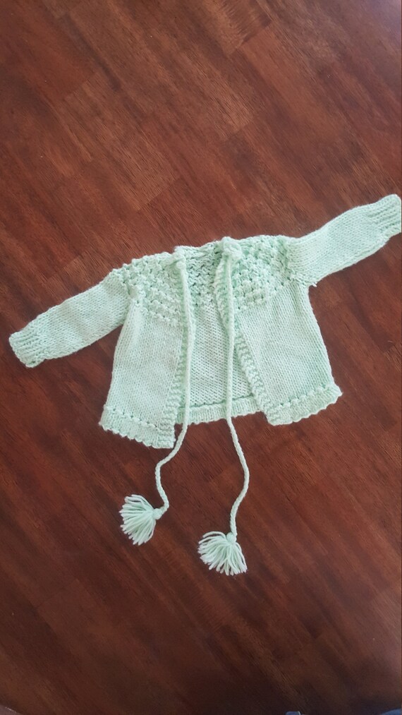 Vintage baby girl sweater