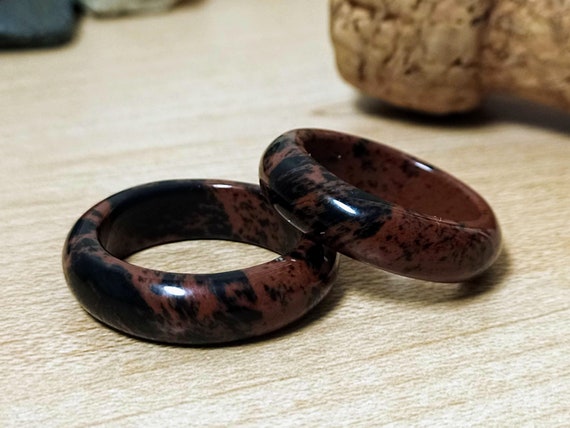 Amazon.com: Mahogany Obsidian Ring, 925 Solid Silver Ring, Gift For Sister,  Wedding Jewelry For Women, Beautiful Ring, Mahogany Gemstone Ring, Everyday  Ring, Boho Rings, Anniversary Gift : Handmade Products