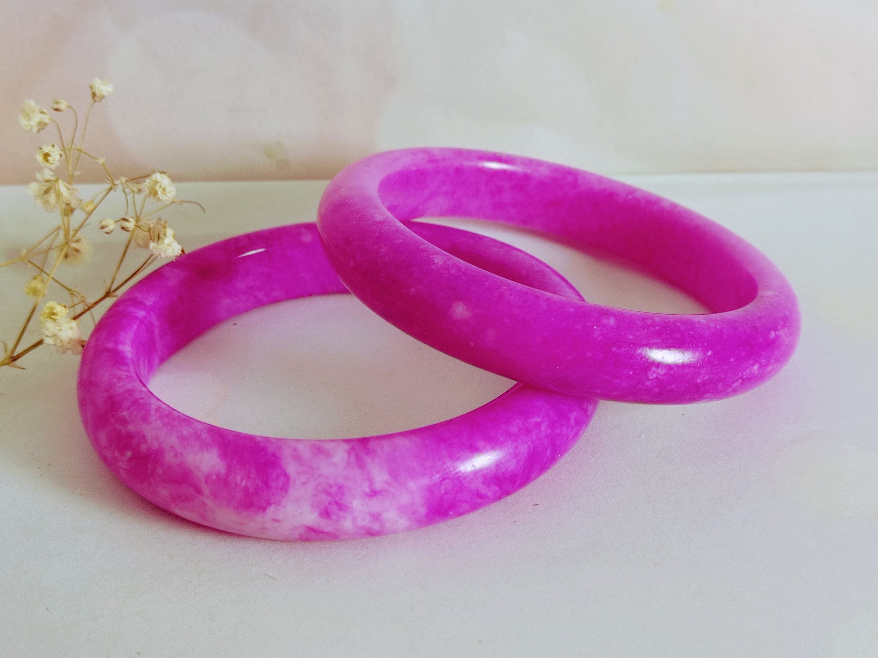 Natural Pink Jade Bangle Bracelet Fashion Temperament Jewelry Gems  Accessories Gifts Wholesale - AliExpress